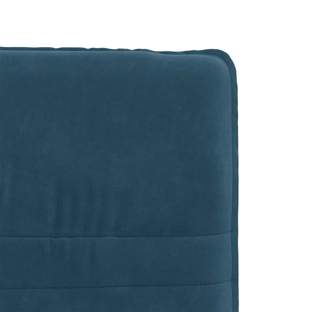 Sedie da Pranzo 2 pz Blu in Velluto | homemem39