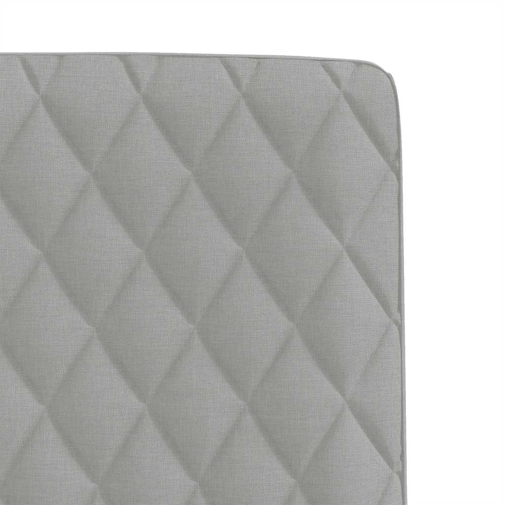 Sedie da Pranzo 6 pz Grigio Nuvola in Tessuto