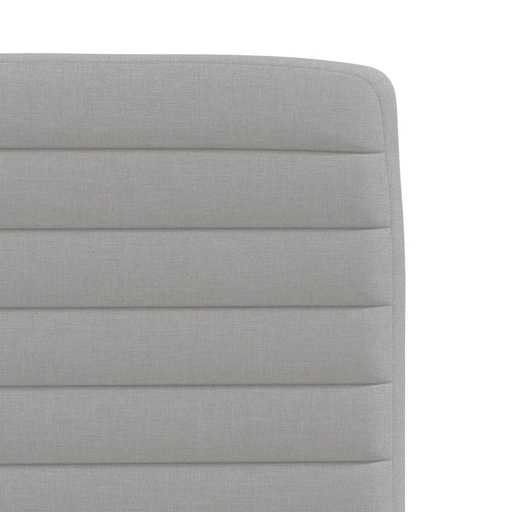 Sedie da Pranzo 6 pz Grigio Nuvola in Tessuto