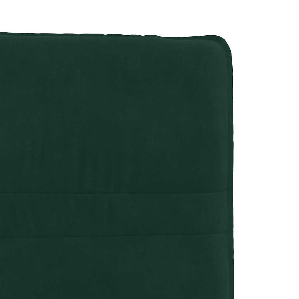 Sedie da Pranzo 6 pz Verde Scuro in Velluto | homemem39