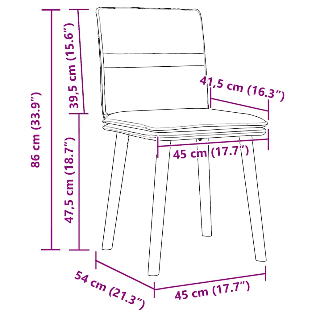 Sedie da Pranzo 6 pz Grigio Nuvola in Tessuto