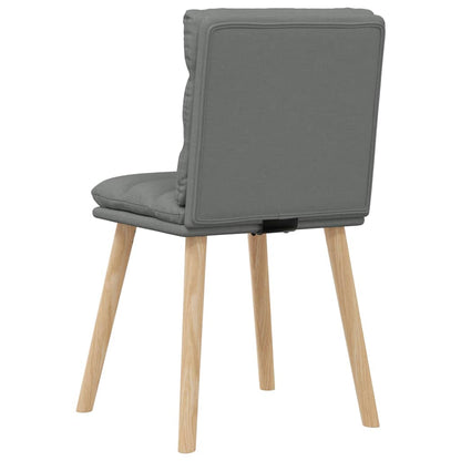 Sedie da Pranzo 6 pz Grigio Scuro in Tessuto | homemem39