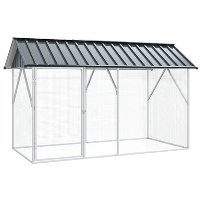 Gabbia per uccelli Antracite 227 x 112 x 141 cm Acciaio zincato | homemem39