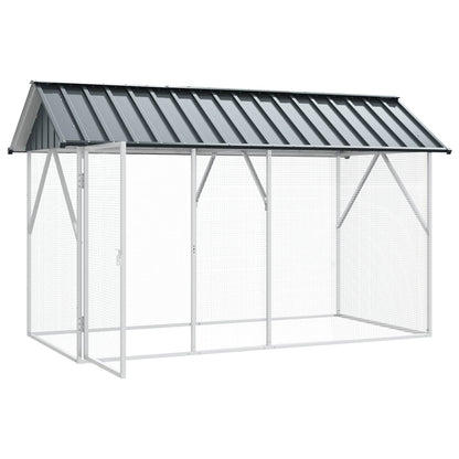 Gabbia per uccelli Antracite 227 x 112 x 141 cm Acciaio zincato | homemem39
