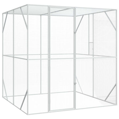 Gabbia per uccelli Antracite 209 x 202 x 214 cm Acciaio zincato | homemem39