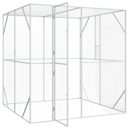 Gabbia per uccelli Antracite 209 x 202 x 214 cm Acciaio zincato | homemem39