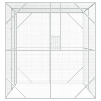 Gabbia per uccelli Antracite 209 x 202 x 214 cm Acciaio zincato | homemem39