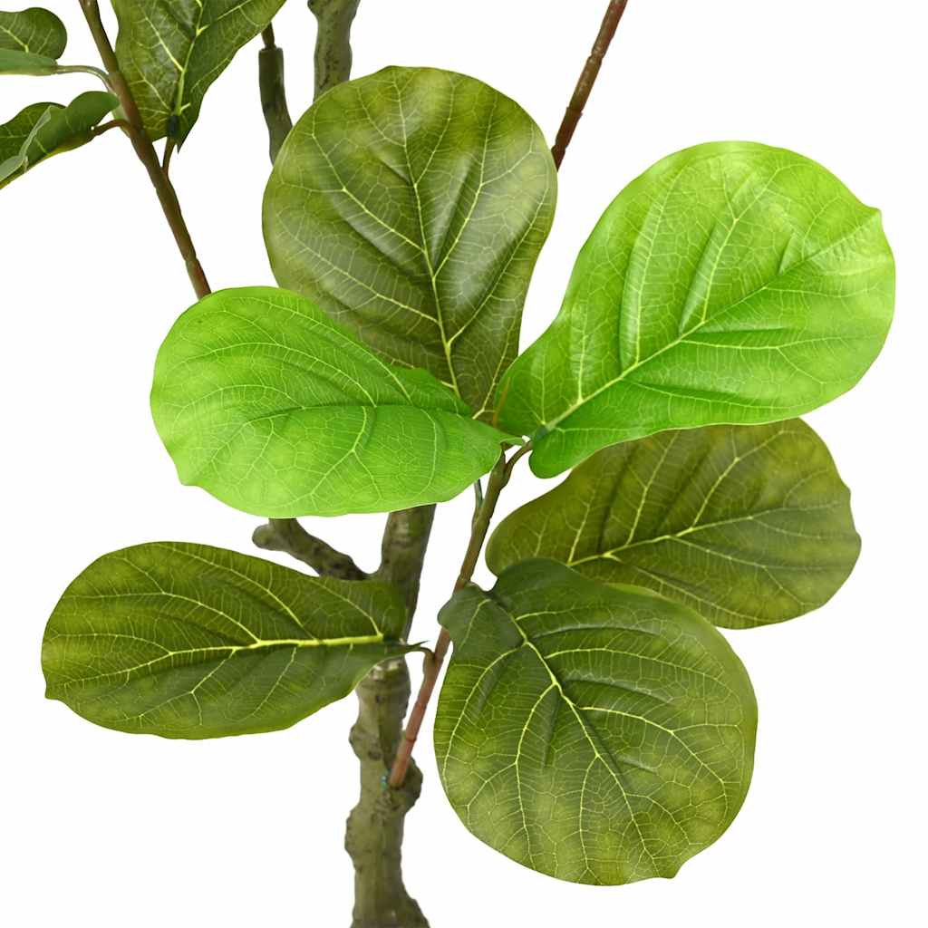 Albero di Ficus Artificiale 30 Foglie 125 cm Verde | homemem39