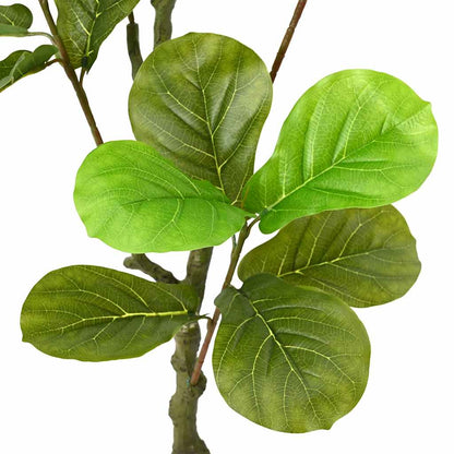 Albero di Ficus Artificiale 30 Foglie 125 cm Verde | homemem39