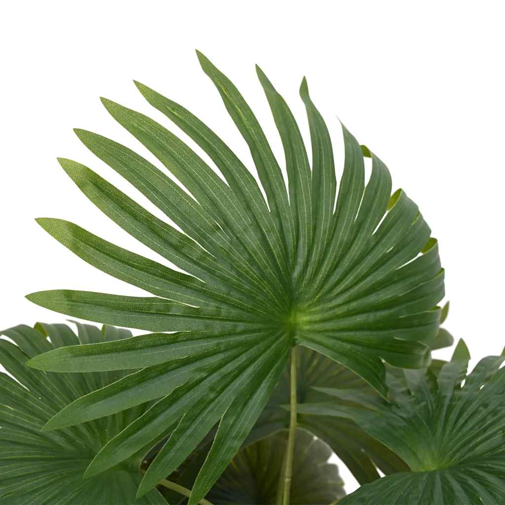 Pianta di Palma Artificiale 9 Foglie 65 cm Verde | homemem39