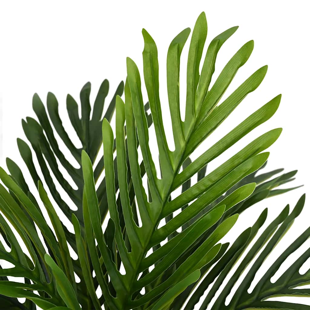 Pianta di Palma Artificiale 9 Foglie 70 cm Verde | homemem39