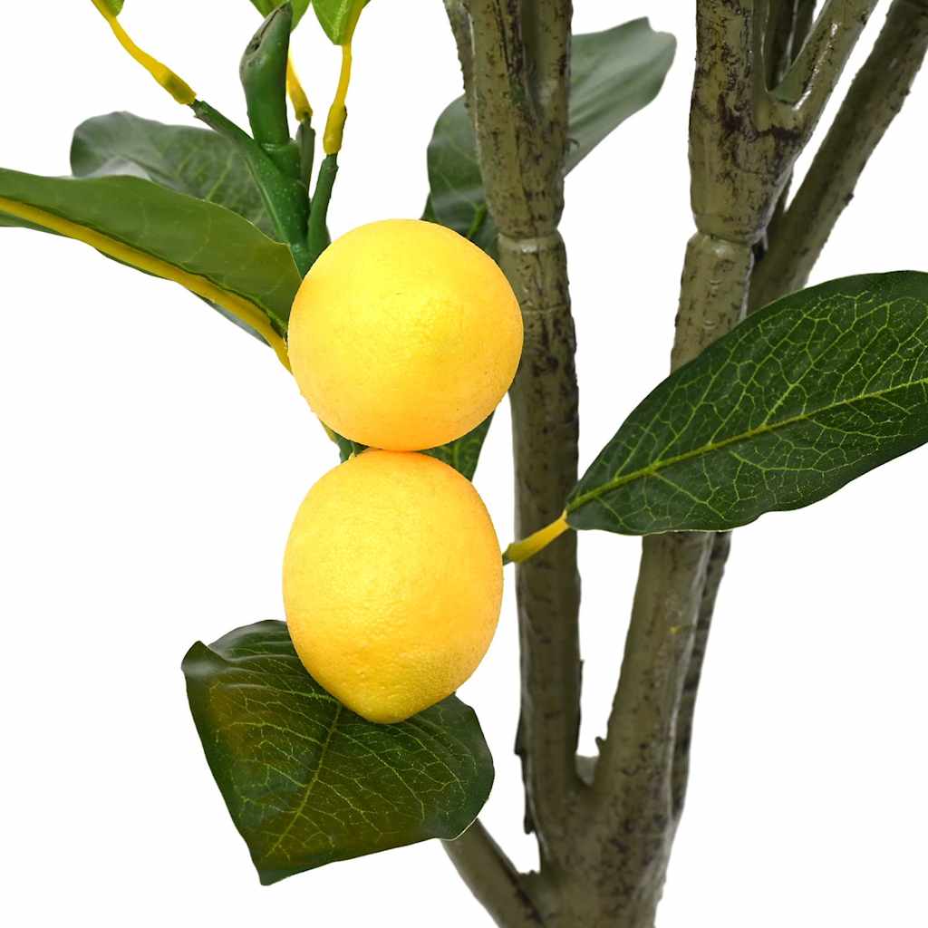 Albero di Limoni Artificiale 136 Foglie 120 cm Verde | homemem39