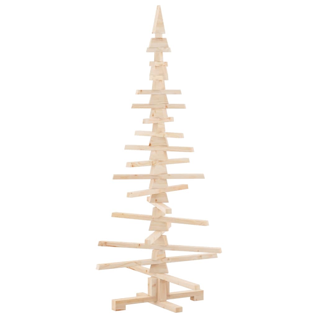 Albero di Natale in legno per decorazioni 150 cm