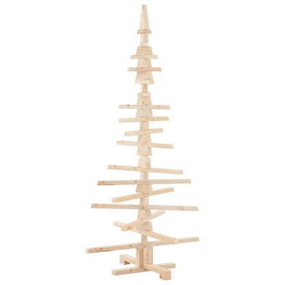 Albero di Natale in legno per decorazioni 150 cm in legno massello di pino | homemem39