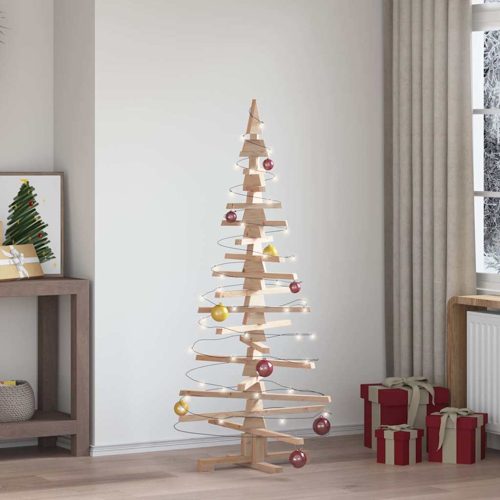 Albero di Natale in legno per decorazioni 150 cm
