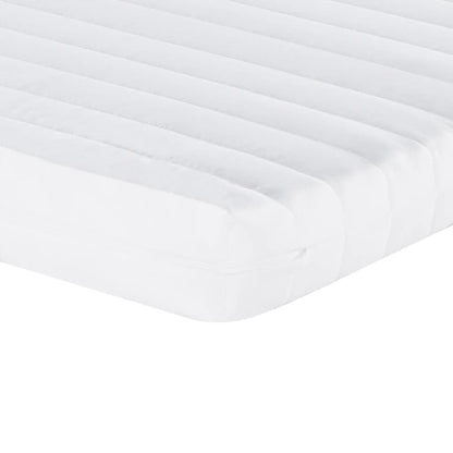 Divano Letto con Rotelle e Materasso Marrone Cera 80x200cm Pino | homemem39