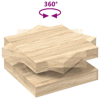 Tavolino da Caffè Girevole a 360 Gradi Sonoma 70x70x34,5 cm | homemem39