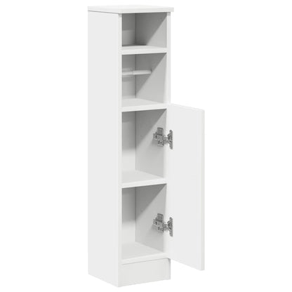 Mobile da Bagno con Portarotolo Bianco 20,5x22x90 cm | homemem39
