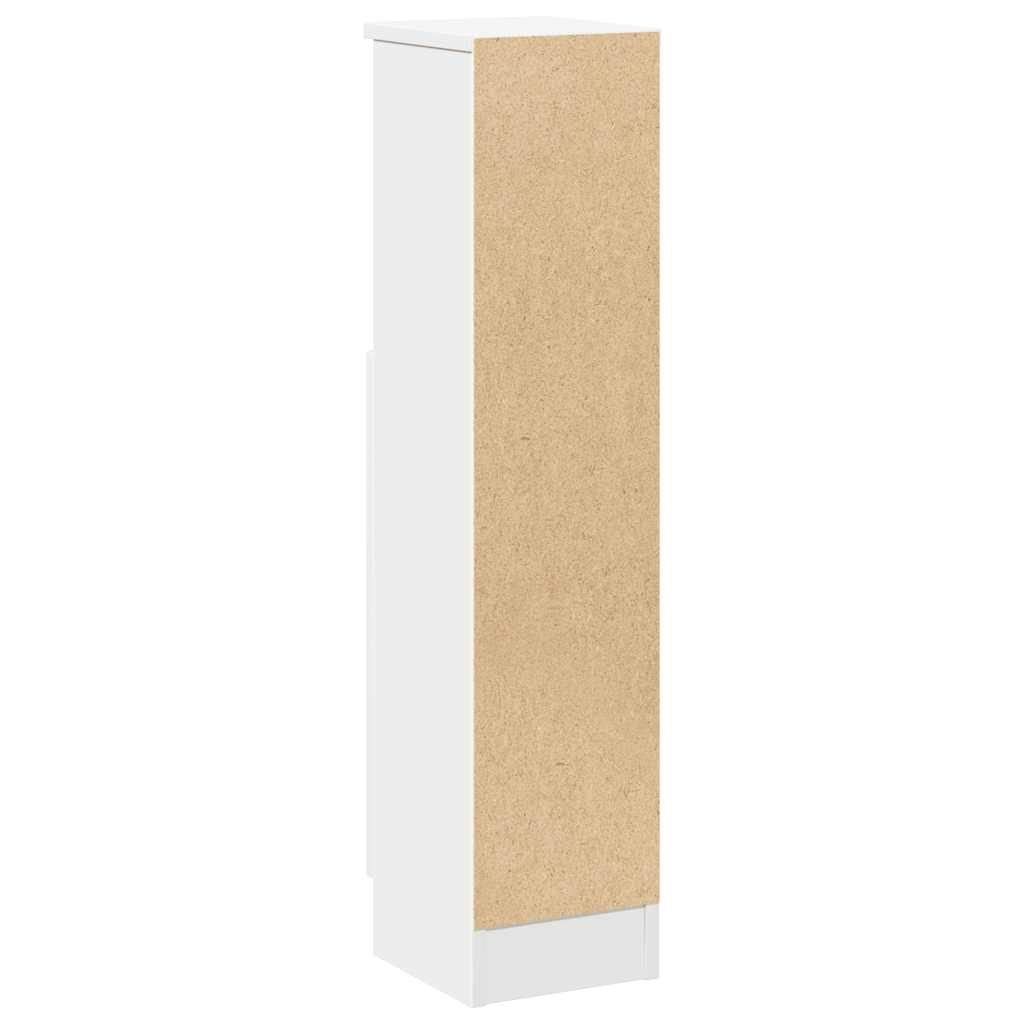 Mobile da Bagno con Portarotolo Bianco 20,5x22x90 cm | homemem39