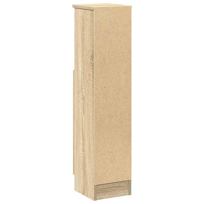 Mobile da Bagno con Portarotolo Rovere Sonoma 20,5x22x90 cm