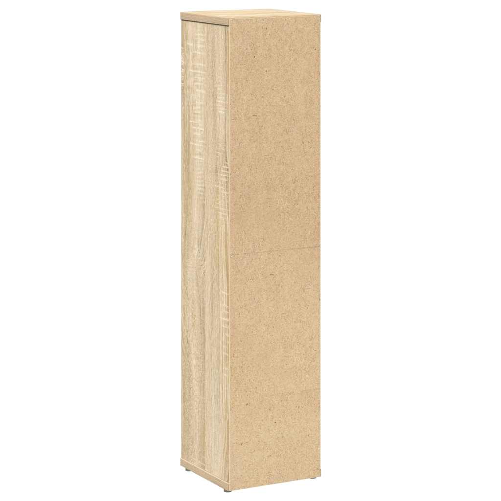 Mobile da Bagno con Portarotolo Rovere Sonoma 20,5x20x90 cm | homemem39
