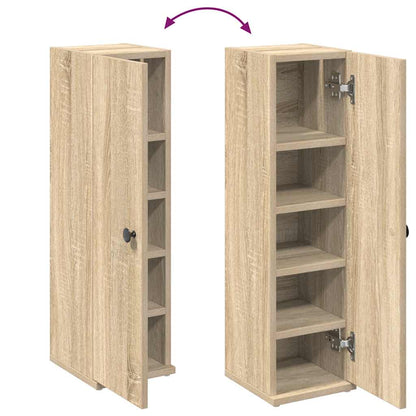 Mobile da Bagno con Portarotolo Rovere Sonoma 20,5x22x72 cm | homemem39