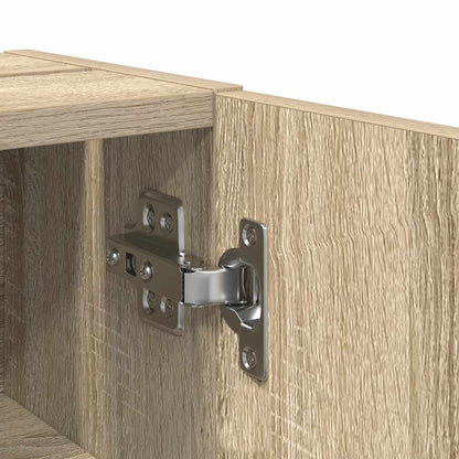 Mobile da Bagno con Portarotolo Rovere Sonoma 20,5x22x72 cm | homemem39