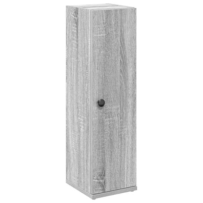 Mobile da Bagno con Portarotolo Grigio Sonoma 20,5x22x72 cm | homemem39
