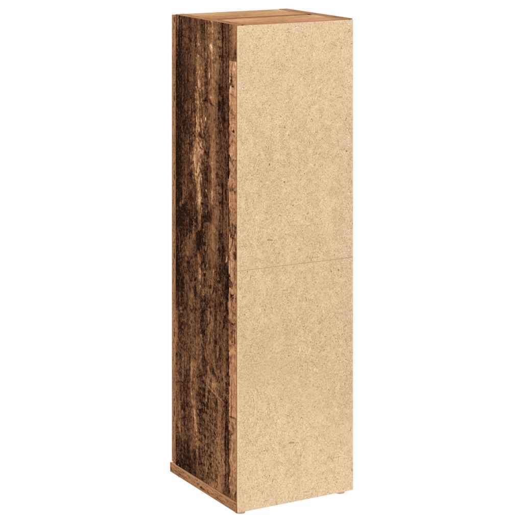 Mobile da Bagno con Portarotolo Legno Antico 20,5x22x72 cm | homemem39