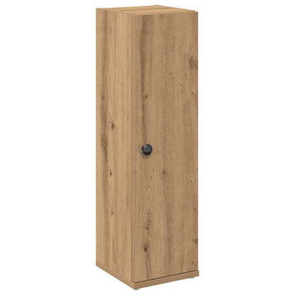 Mobile da Bagno con Portarotolo Rovere Artigianale 20,5x22x72cm | homemem39