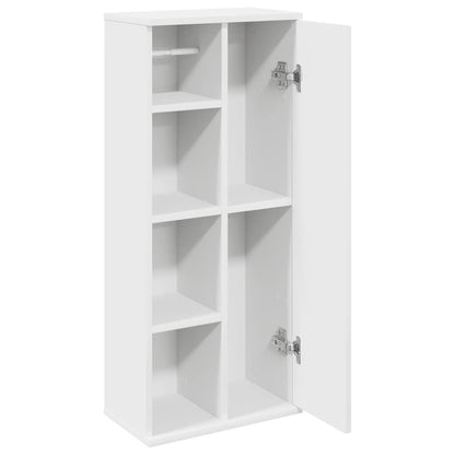 Mobile da Bagno con Portarotolo Bianco 39x22x90 cm | homemem39