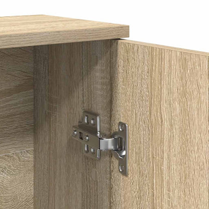 Mobile da Bagno con Portarotolo Rovere Sonoma 39x22x90 cm | homemem39