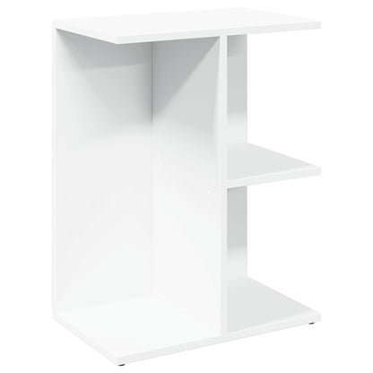 Comodino Bianco 46,5x29x61 cm in Legno Multistrato - homemem39
