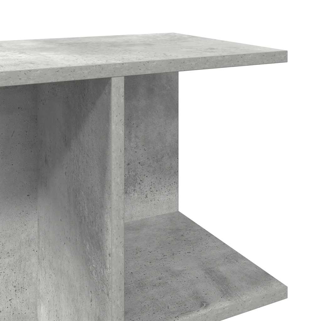 Comodini 2 pz Grigio Cemento 46,5x29x61 cm in Legno Multistrato - homemem39