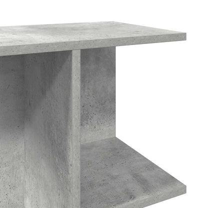 Comodini 2 pz Grigio Cemento 46,5x29x61 cm in Legno Multistrato - homemem39