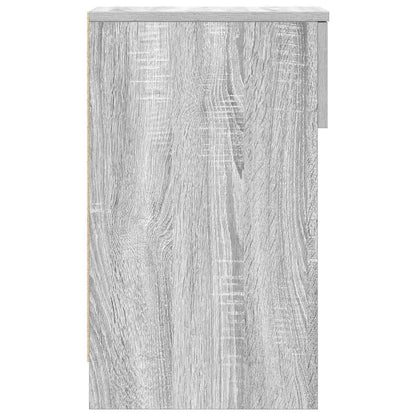 Comodino con Cassetto Grigio Sonoma 20x36x60 cm - homemem39