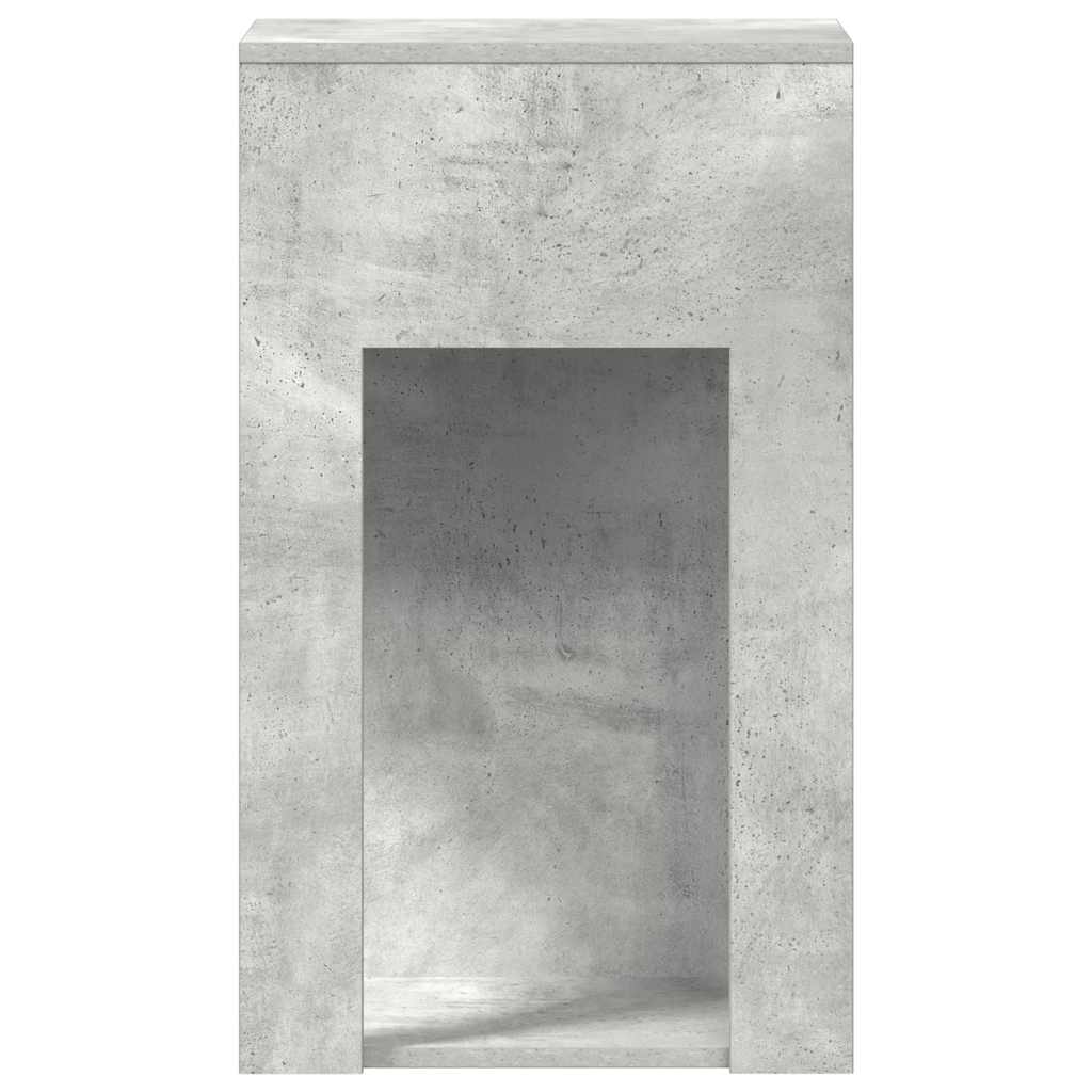 Supporto per Computer a Torre con Cassetto Grigio 30x44x74 cm - homemem39