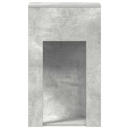 Supporto per Computer a Torre con Cassetto Grigio 30x44x74 cm - homemem39