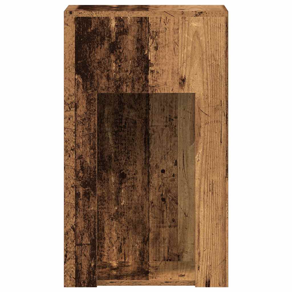 Supporto per Computer a Torre con Cassetto Antico 30x44x74 cm - homemem39