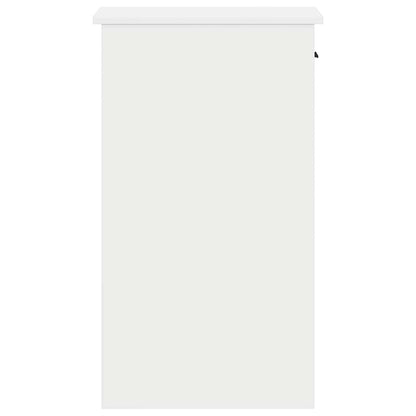 Supporto a Torre per Computer con Cassetto Bianco 35x45x77 cm - homemem39