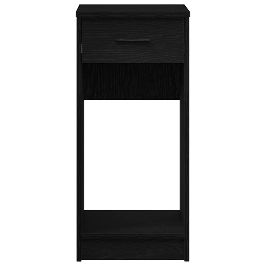 Supporto a Torre per Computer con Cassetto Nero 35x45x77 cm - homemem39