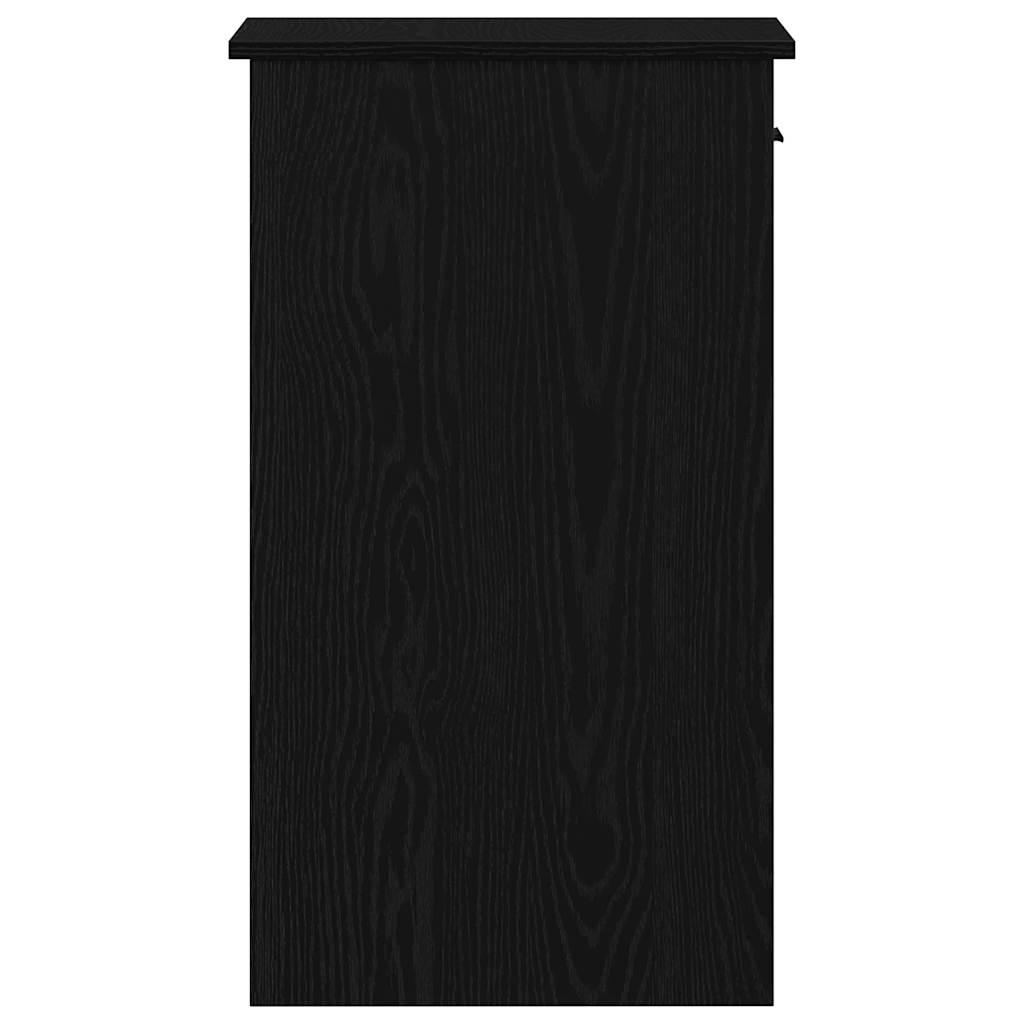 Supporto a Torre per Computer con Cassetto Nero 35x45x77 cm - homemem39