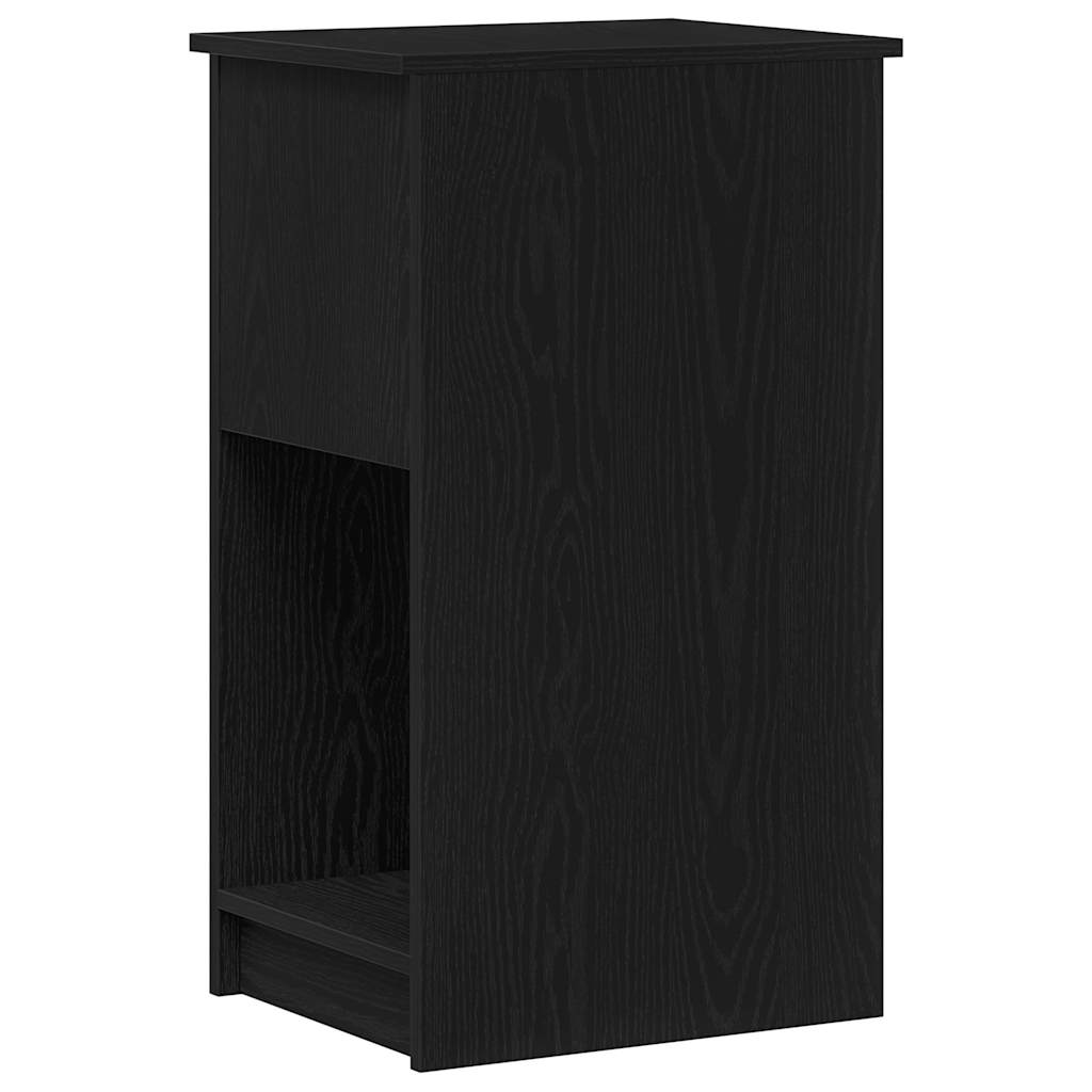 Supporto a Torre per Computer con Cassetto Nero 35x45x77 cm - homemem39
