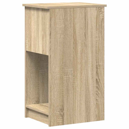 Supporto per Computer a Torre con Cassetto Rovere 35x45x77 cm - homemem39