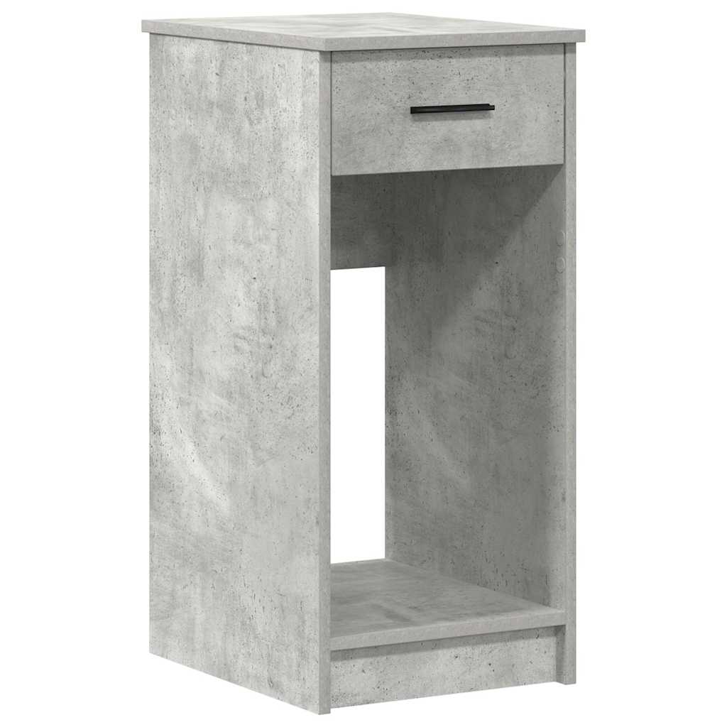 Supporto a Torre per Computer con Cassetto Grigio 35x45x77 cm - homemem39