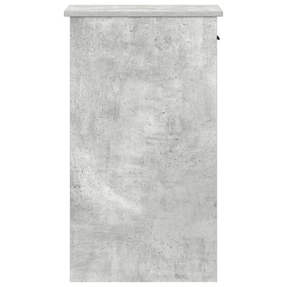 Supporto a Torre per Computer con Cassetto Grigio 35x45x77 cm - homemem39