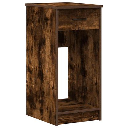 Supporto per Computer a Torre con Cassetto Rovere 35x45x77 cm | homemem39