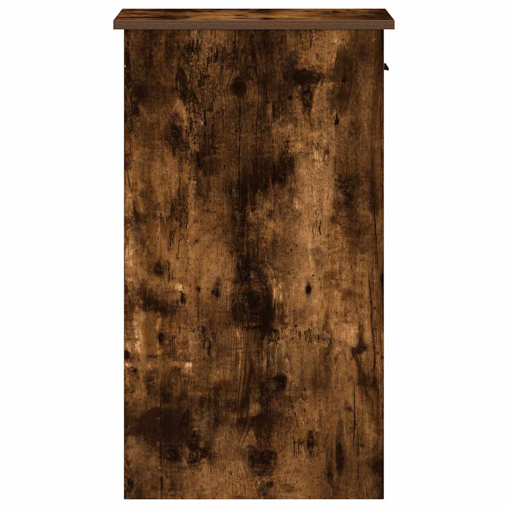 Supporto per Computer a Torre con Cassetto Rovere 35x45x77 cm | homemem39