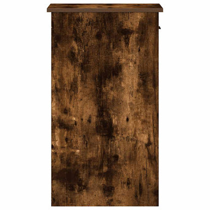 Supporto per Computer a Torre con Cassetto Rovere 35x45x77 cm | homemem39