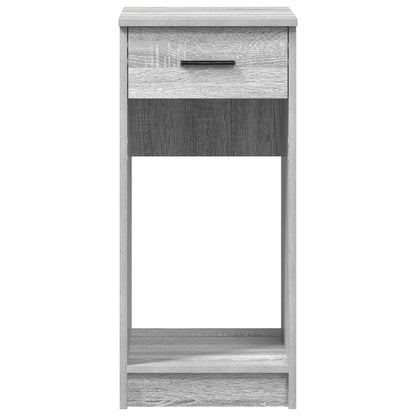 Supporto a Torre per Computer con Cassetto Grigio 35x45x77 cm - homemem39
